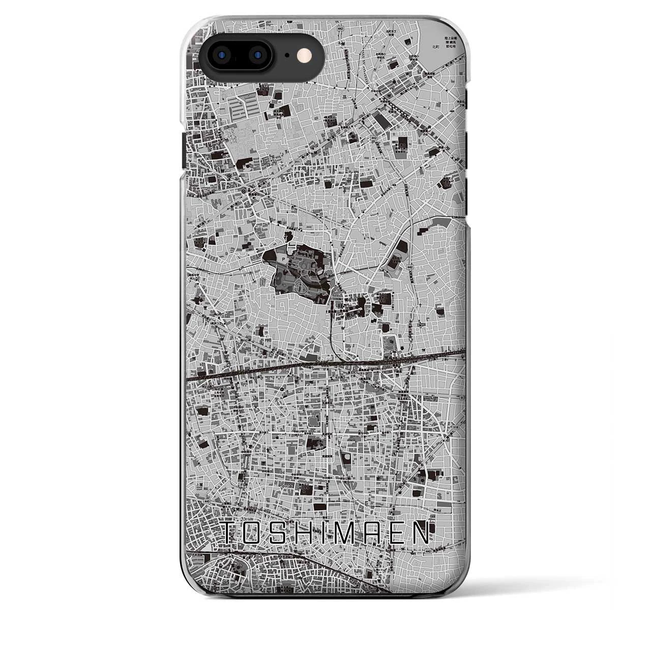 【豊島園(東京都)】地図柄iPhoneケース(クリアタイプ)