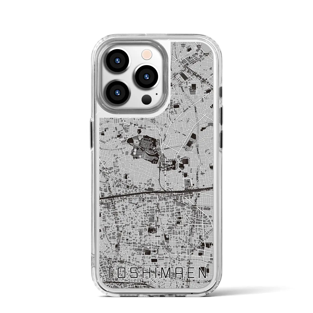 【豊島園(東京都)】地図柄iPhoneケース(MagSafeタイプ)