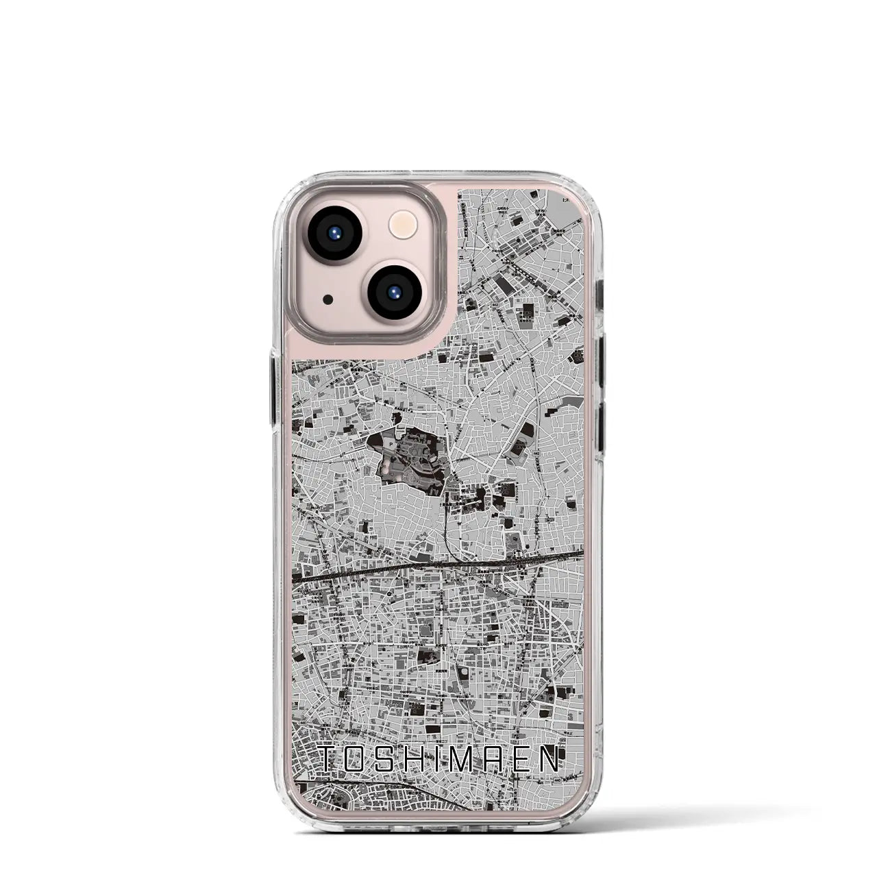 【豊島園(東京都)】地図柄iPhoneケース(MagSafeタイプ)