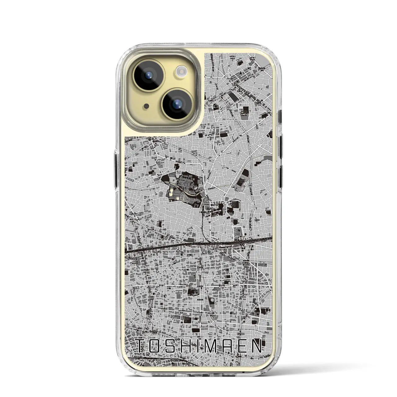 【豊島園(東京都)】地図柄iPhoneケース(MagSafeタイプ)