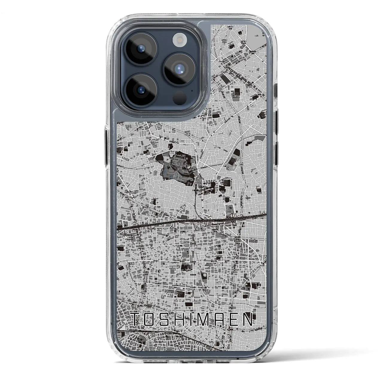 【豊島園(東京都)】地図柄iPhoneケース(MagSafeタイプ)