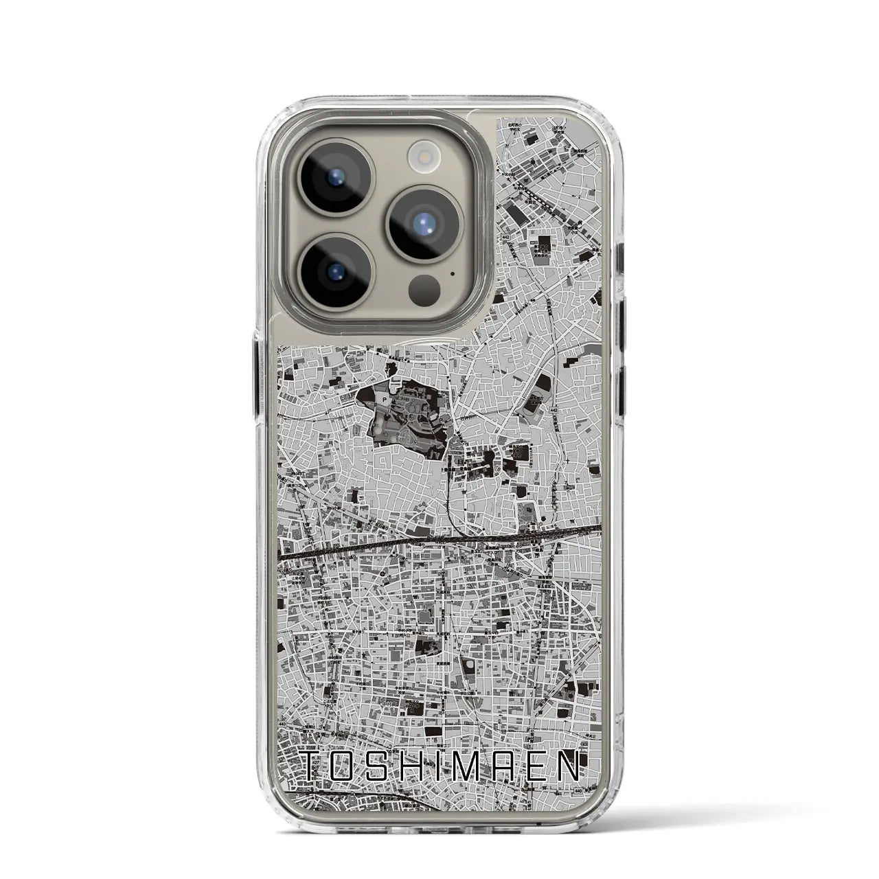 【豊島園(東京都)】地図柄iPhoneケース(MagSafeタイプ)