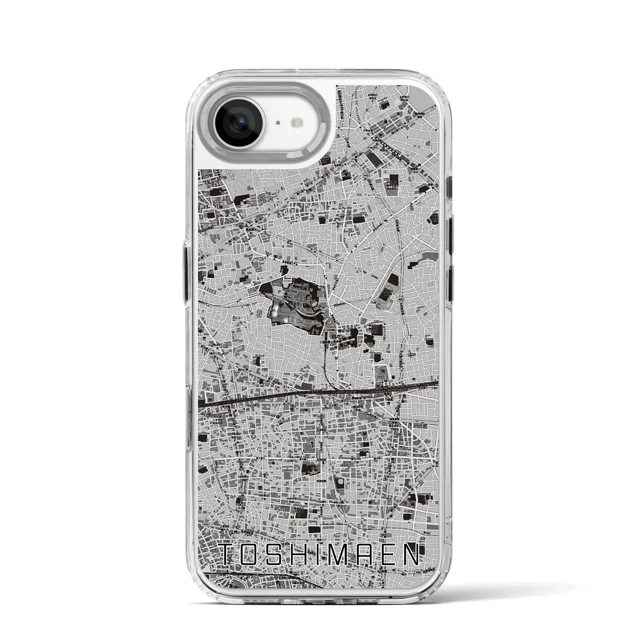 【豊島園(東京都)】地図柄iPhoneケース(MagSafeタイプ)