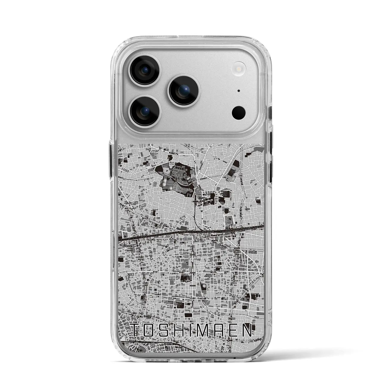 【豊島園(東京都)】地図柄iPhoneケース(MagSafeタイプ)