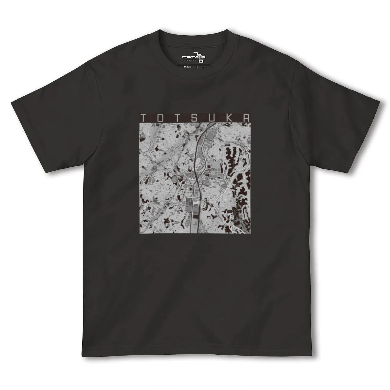 【戸塚(神奈川県)】地図柄ヘビーウェイトTシャツ