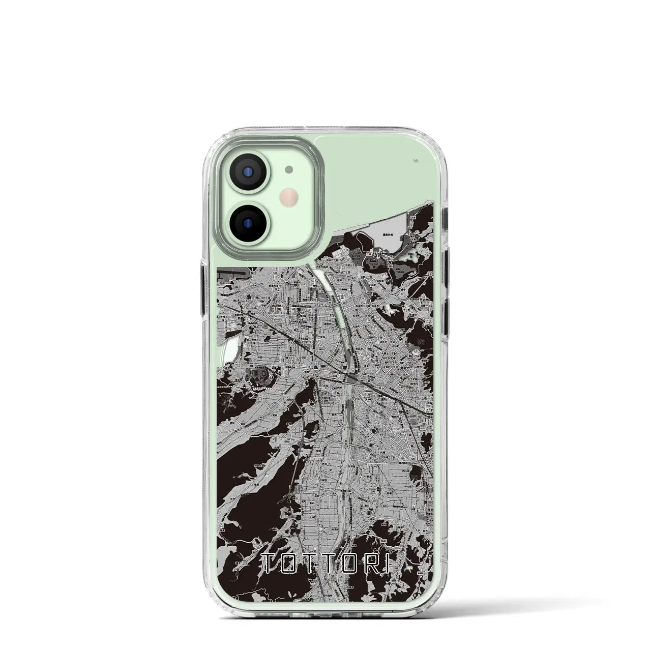 【鳥取(鳥取県)】地図柄iPhoneケース(MagSafeタイプ)