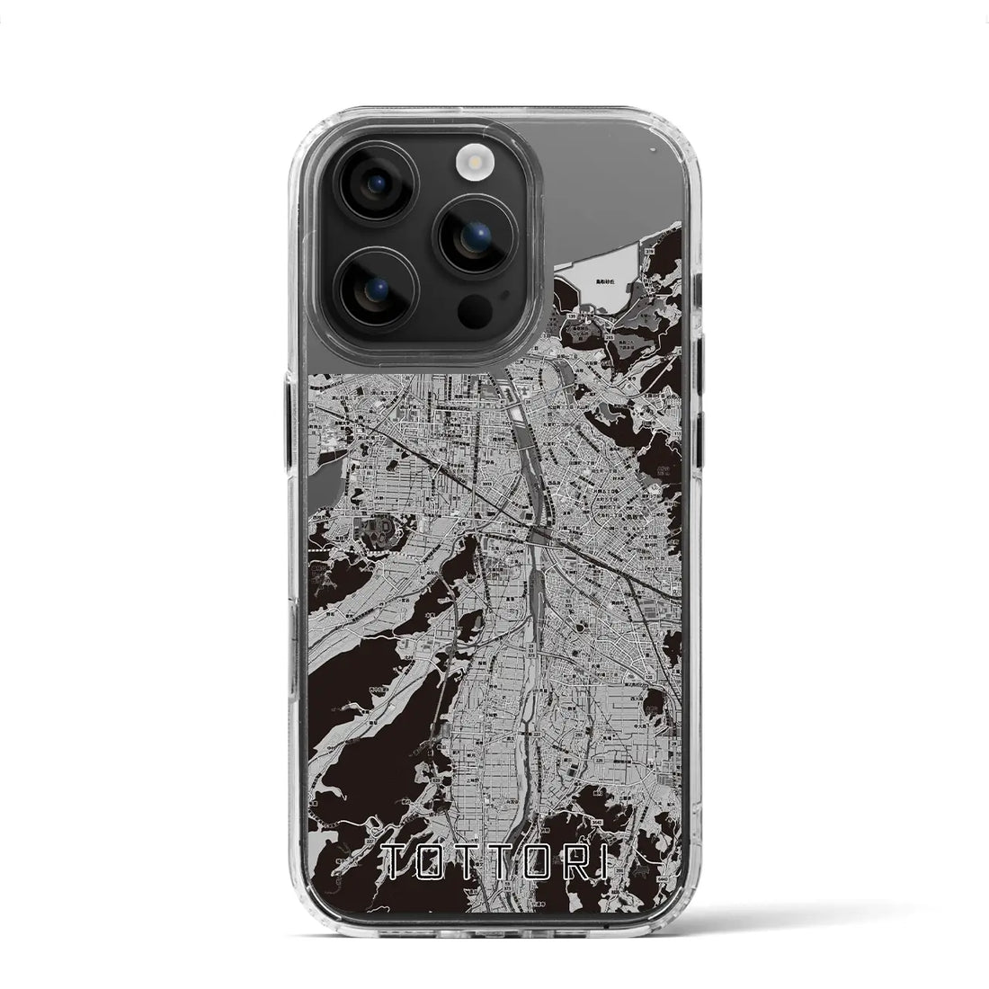 【鳥取(鳥取県)】地図柄iPhoneケース(MagSafeタイプ)