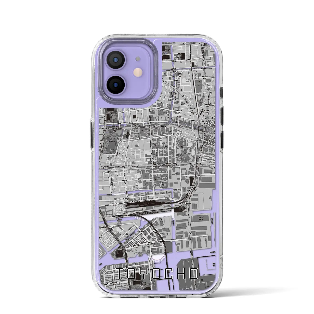 【東陽町(東京都)】地図柄iPhoneケース(MagSafeタイプ)