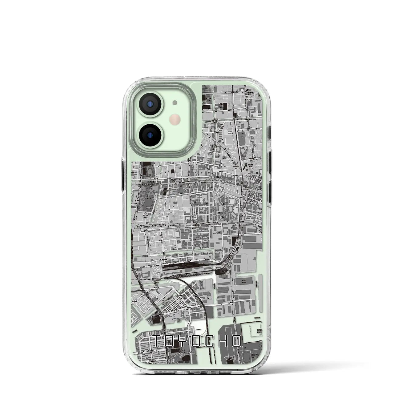 【東陽町(東京都)】地図柄iPhoneケース(MagSafeタイプ)