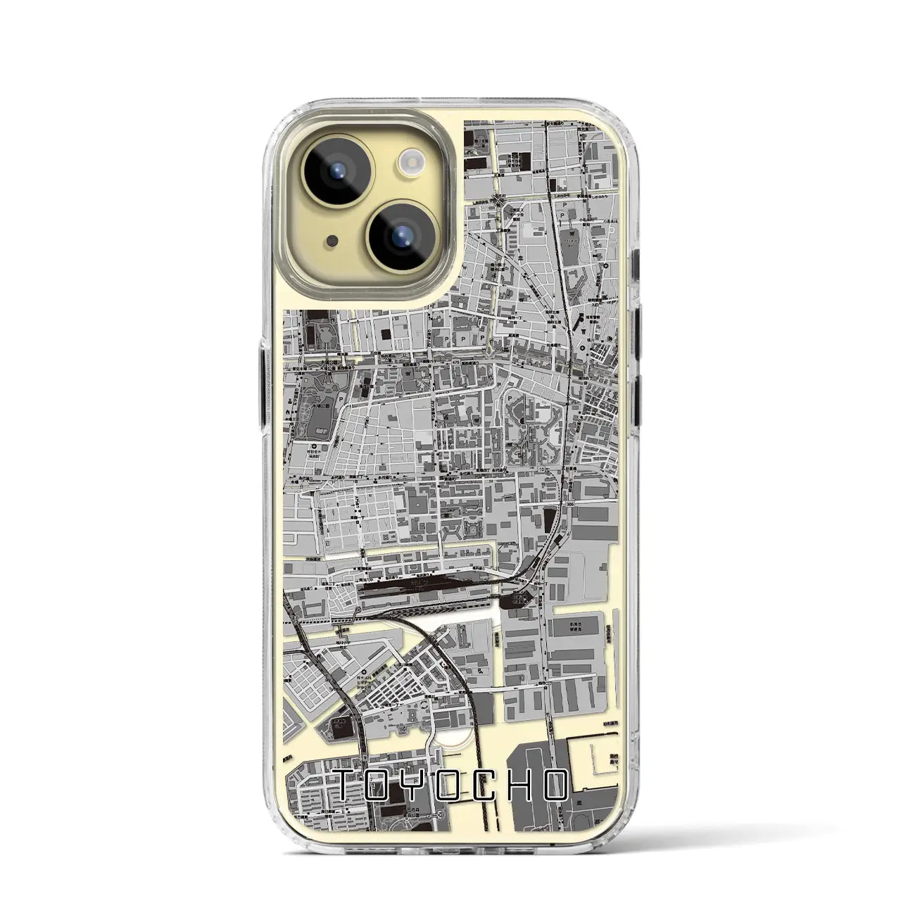 【東陽町(東京都)】地図柄iPhoneケース(MagSafeタイプ)