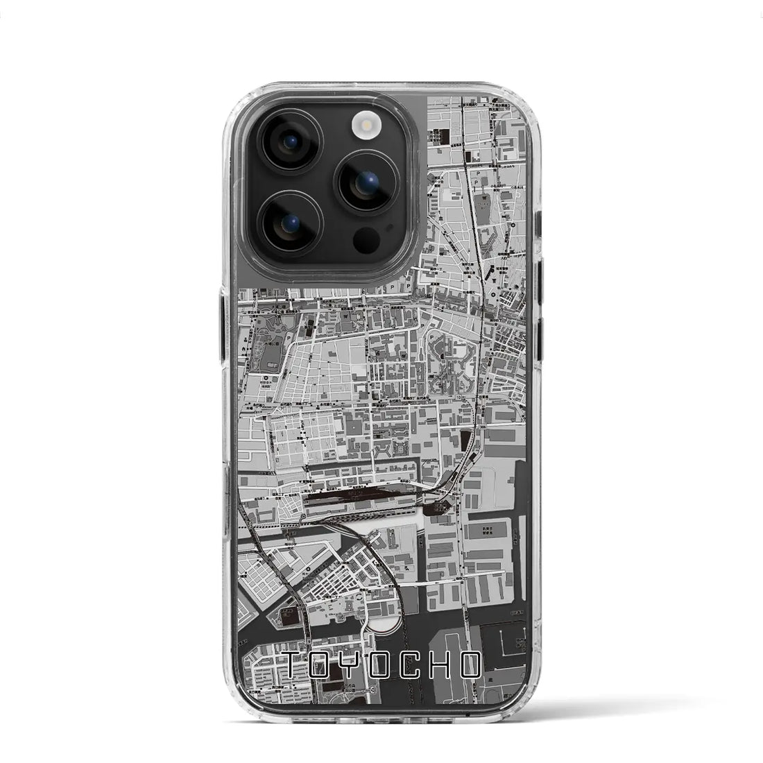 【東陽町(東京都)】地図柄iPhoneケース(MagSafeタイプ)