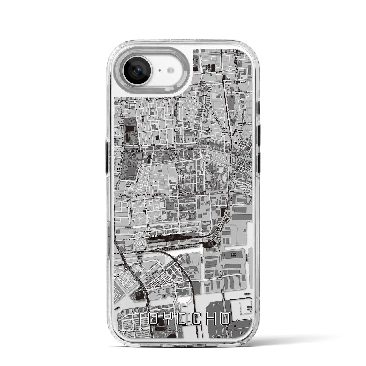 【東陽町(東京都)】地図柄iPhoneケース(MagSafeタイプ)