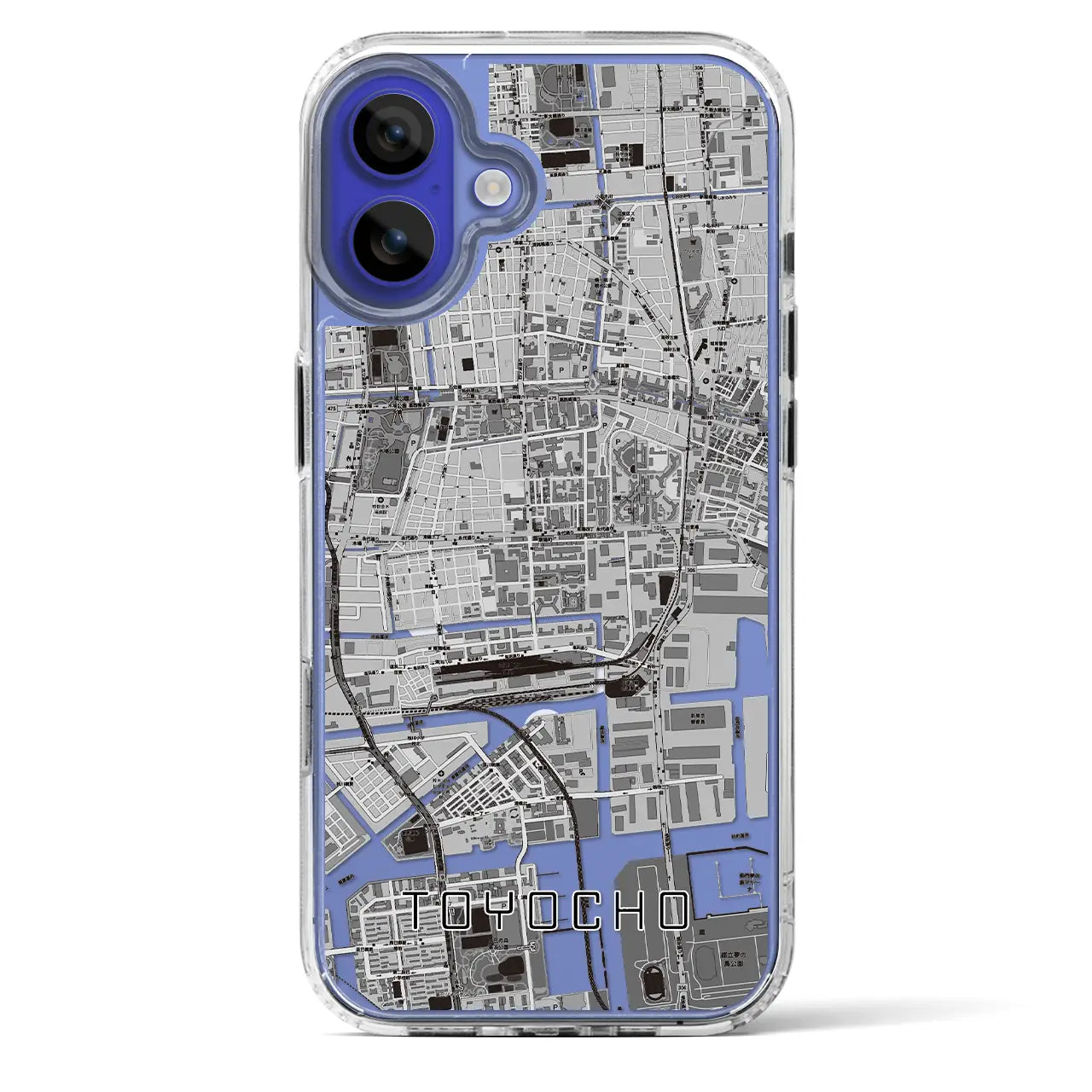 【東陽町(東京都)】地図柄iPhoneケース(MagSafeタイプ)