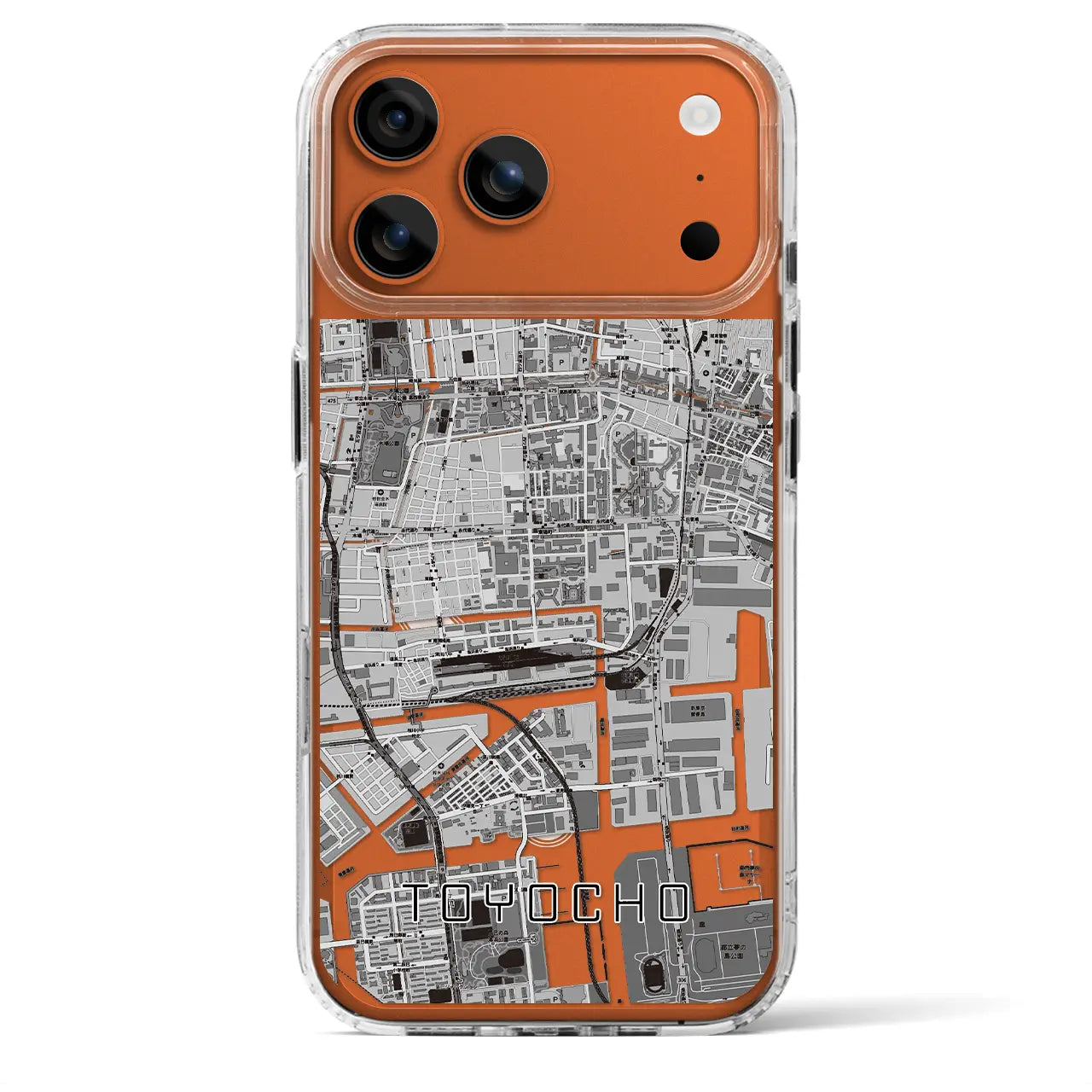 【東陽町(東京都)】地図柄iPhoneケース(MagSafeタイプ)