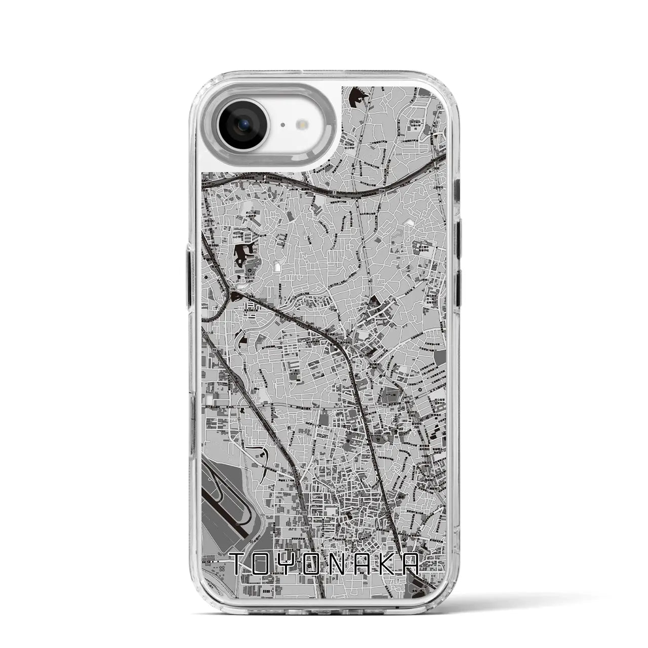 【豊中(大阪府)】地図柄iPhoneケース(MagSafeタイプ)