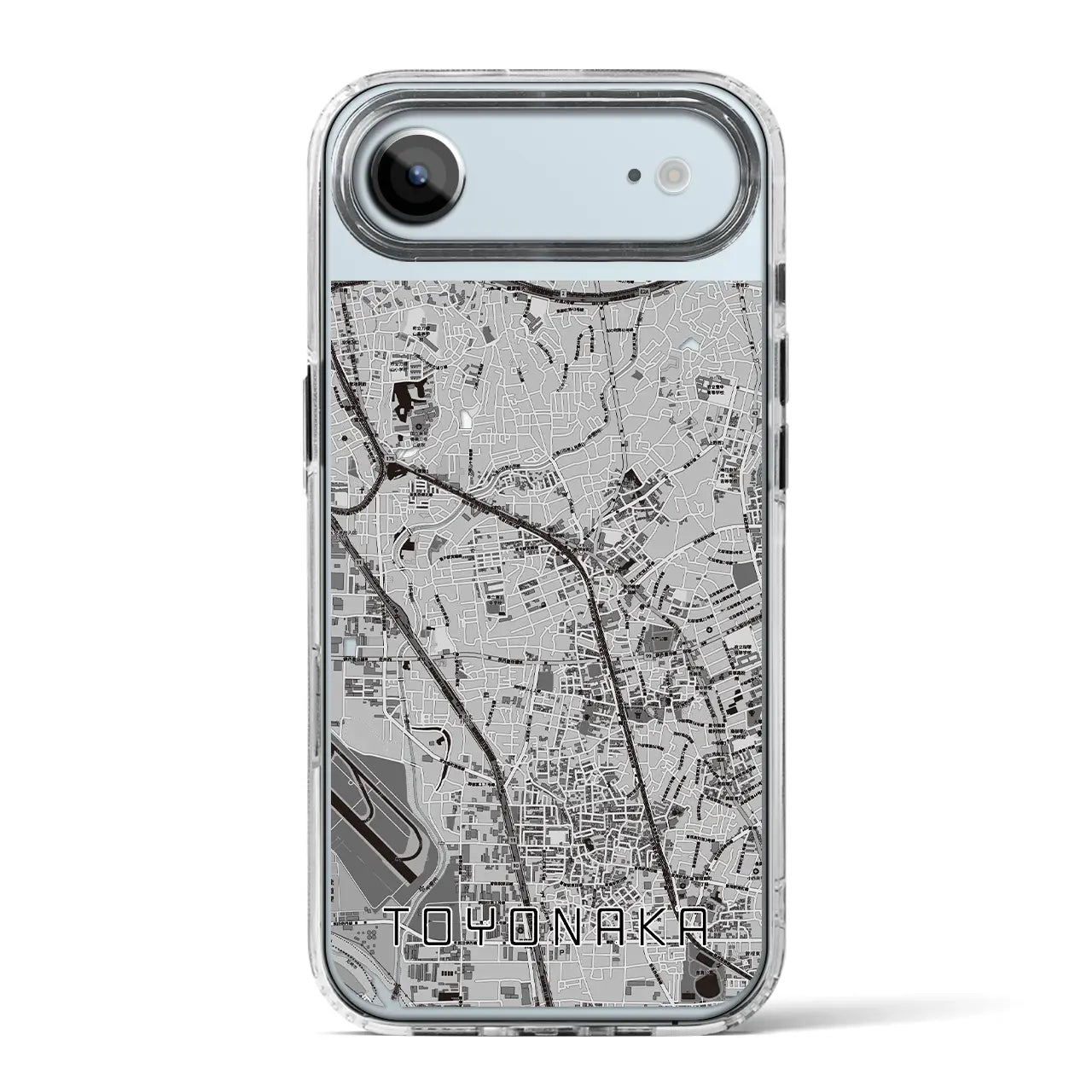 【豊中(大阪府)】地図柄iPhoneケース(MagSafeタイプ)