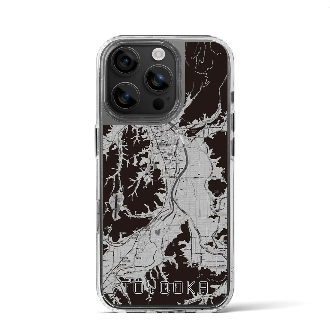 【豊岡(兵庫県)】地図柄iPhoneケース(MagSafeタイプ)