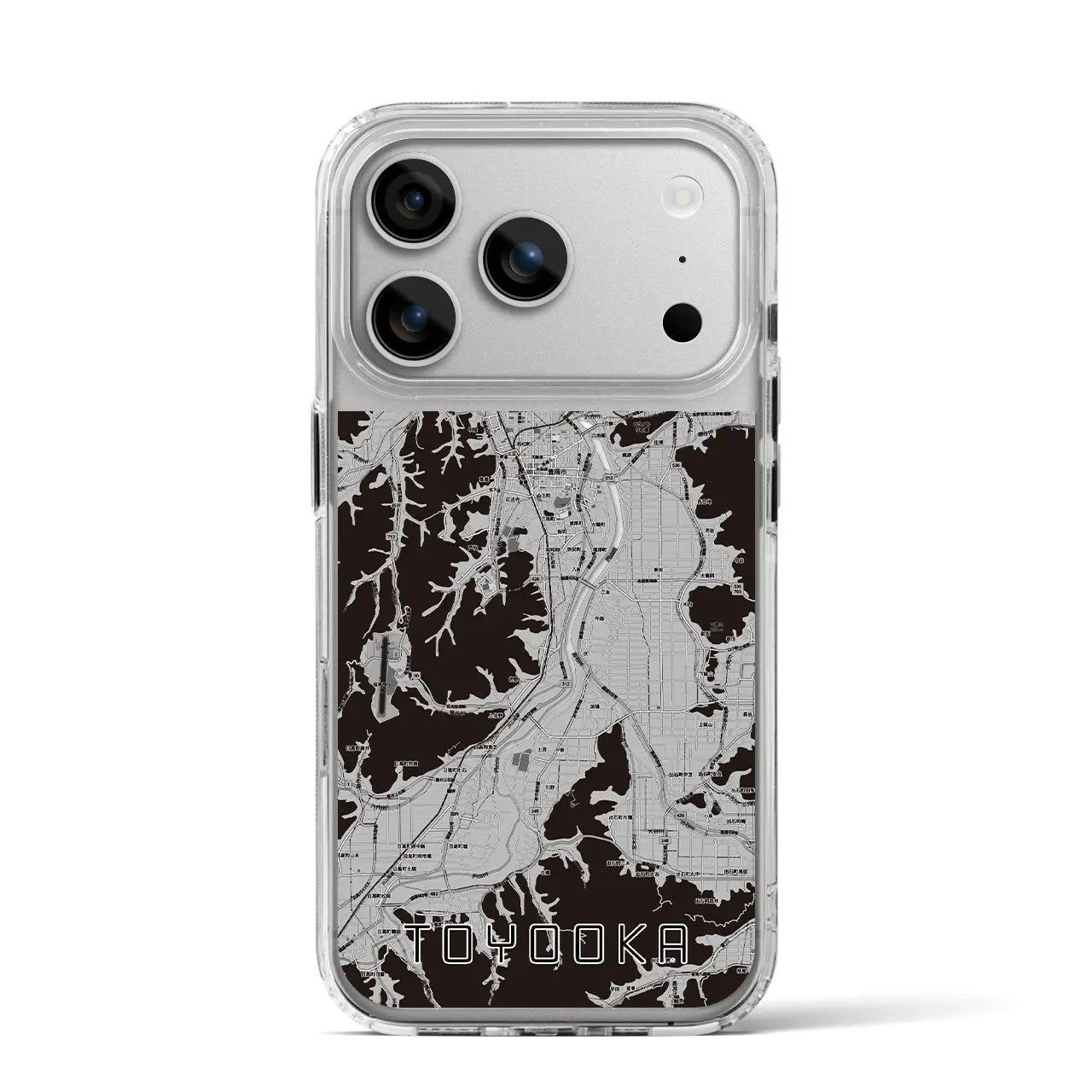 【豊岡(兵庫県)】地図柄iPhoneケース(MagSafeタイプ)