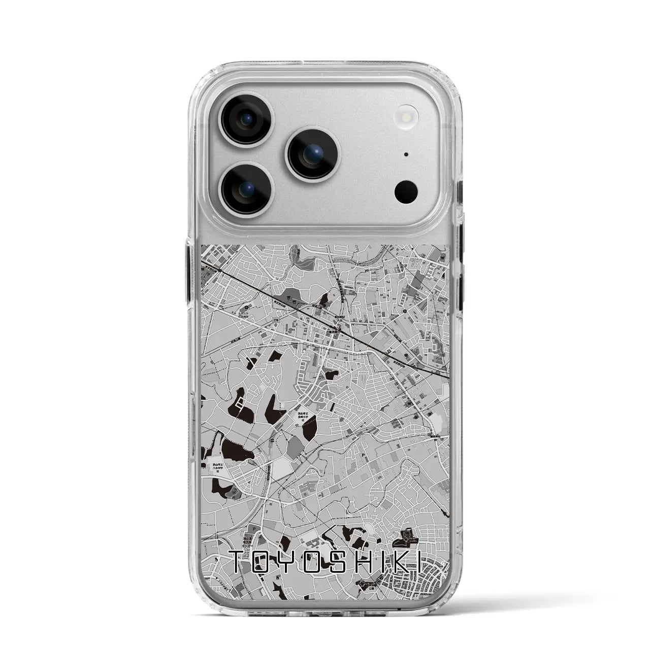 【豊四季(千葉県)】地図柄iPhoneケース(MagSafeタイプ)