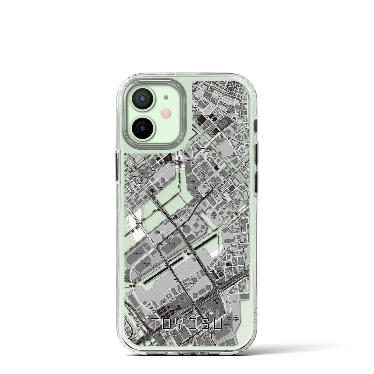 【豊洲(東京都)】地図柄iPhoneケース(MagSafeタイプ)