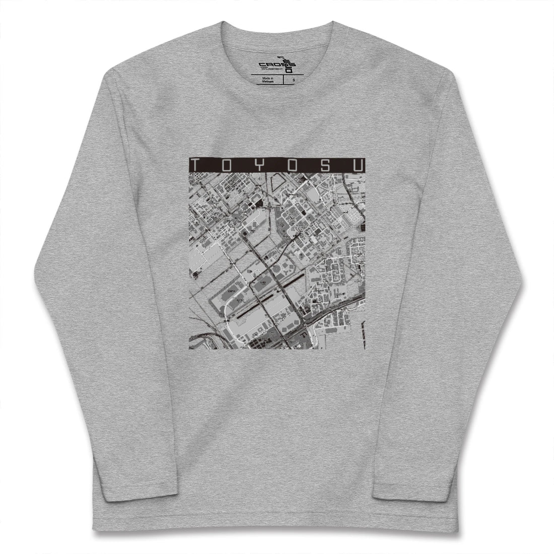 【豊洲(東京都)】地図柄ロングスリーブTシャツ