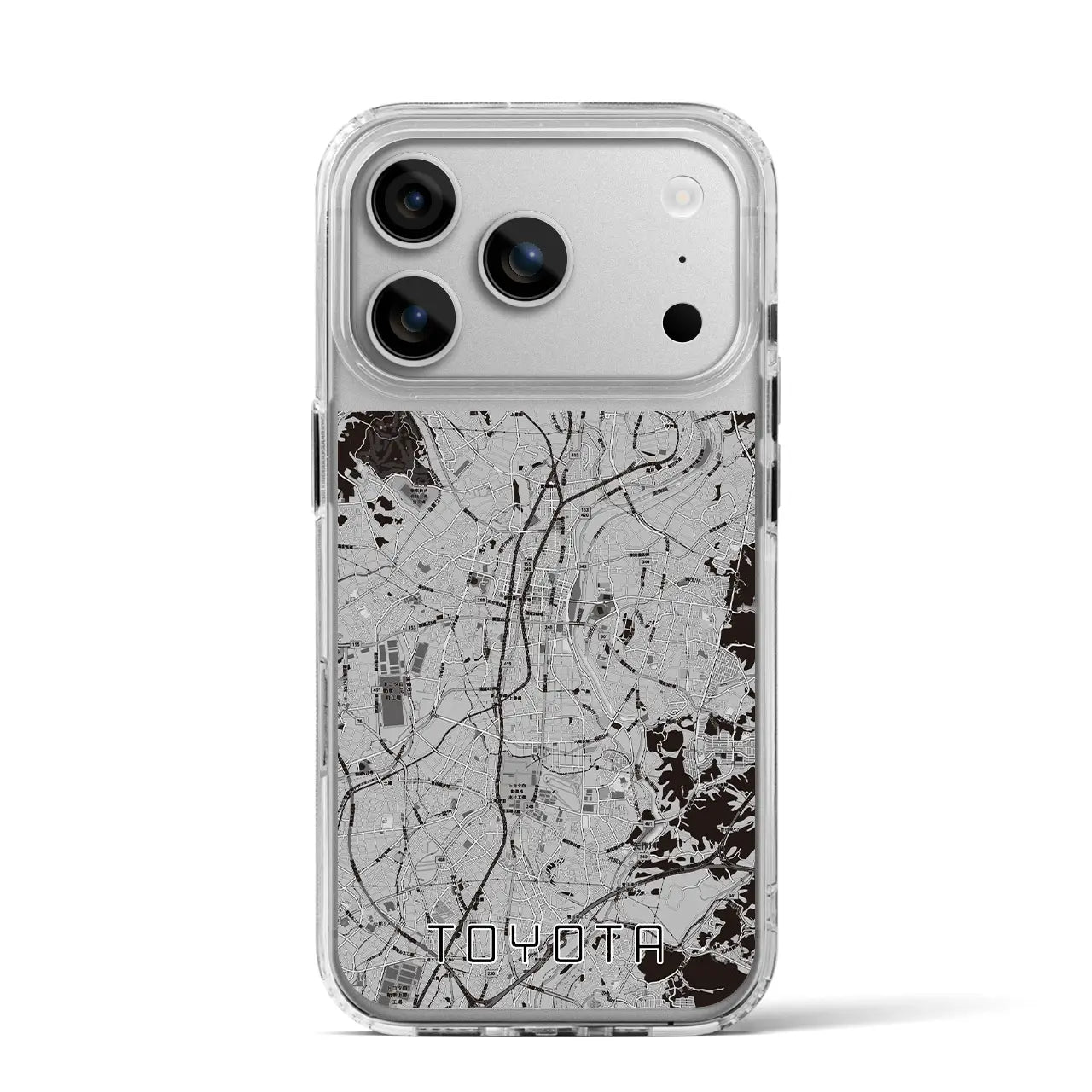 【豊田(愛知県)】地図柄iPhoneケース(MagSafeタイプ)