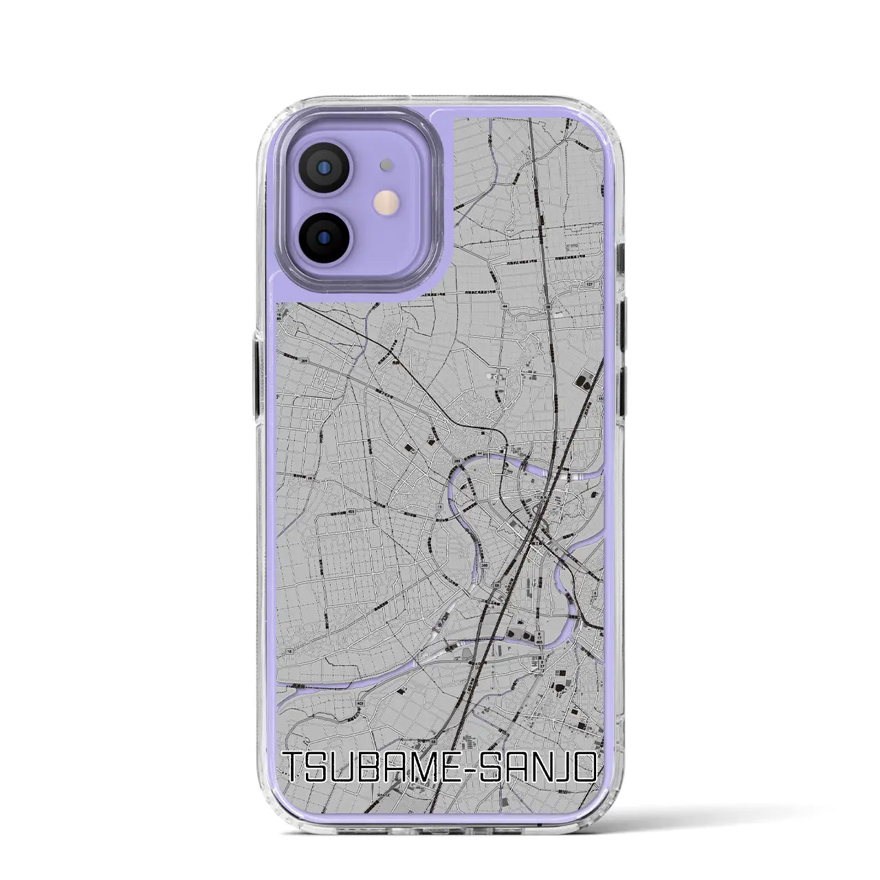 【燕三条(新潟県)】地図柄iPhoneケース(MagSafeタイプ)