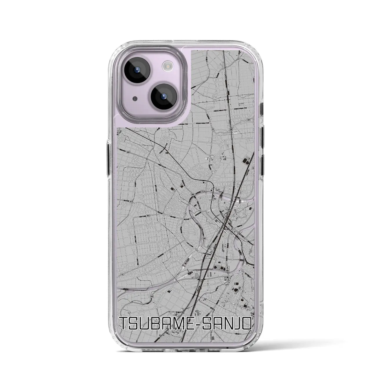 【燕三条(新潟県)】地図柄iPhoneケース(MagSafeタイプ)