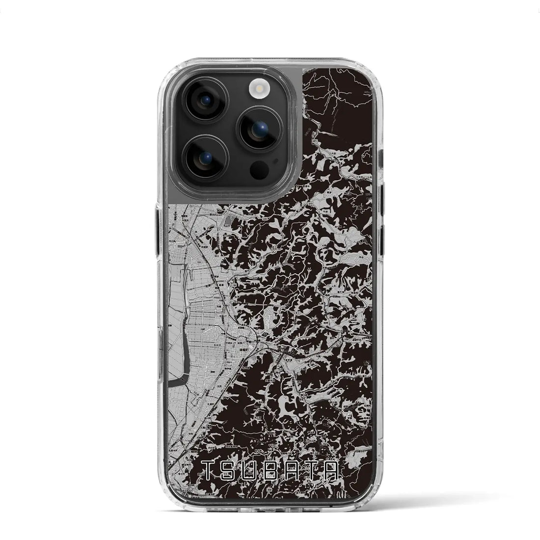 【津幡(石川県)】地図柄iPhoneケース(MagSafeタイプ)