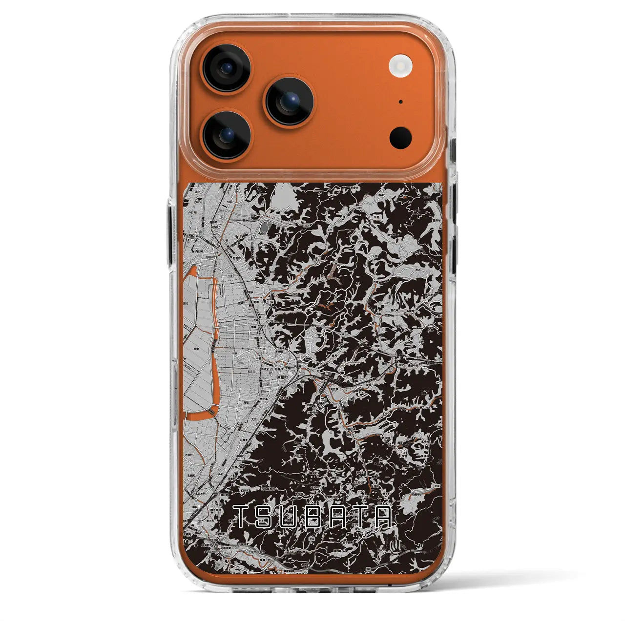 【津幡(石川県)】地図柄iPhoneケース(MagSafeタイプ)