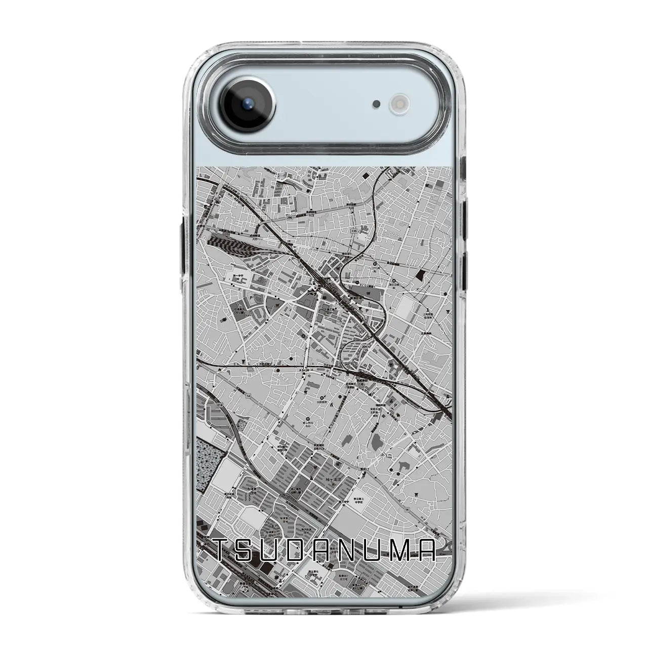 【津田沼(千葉県)】地図柄iPhoneケース(MagSafeタイプ)