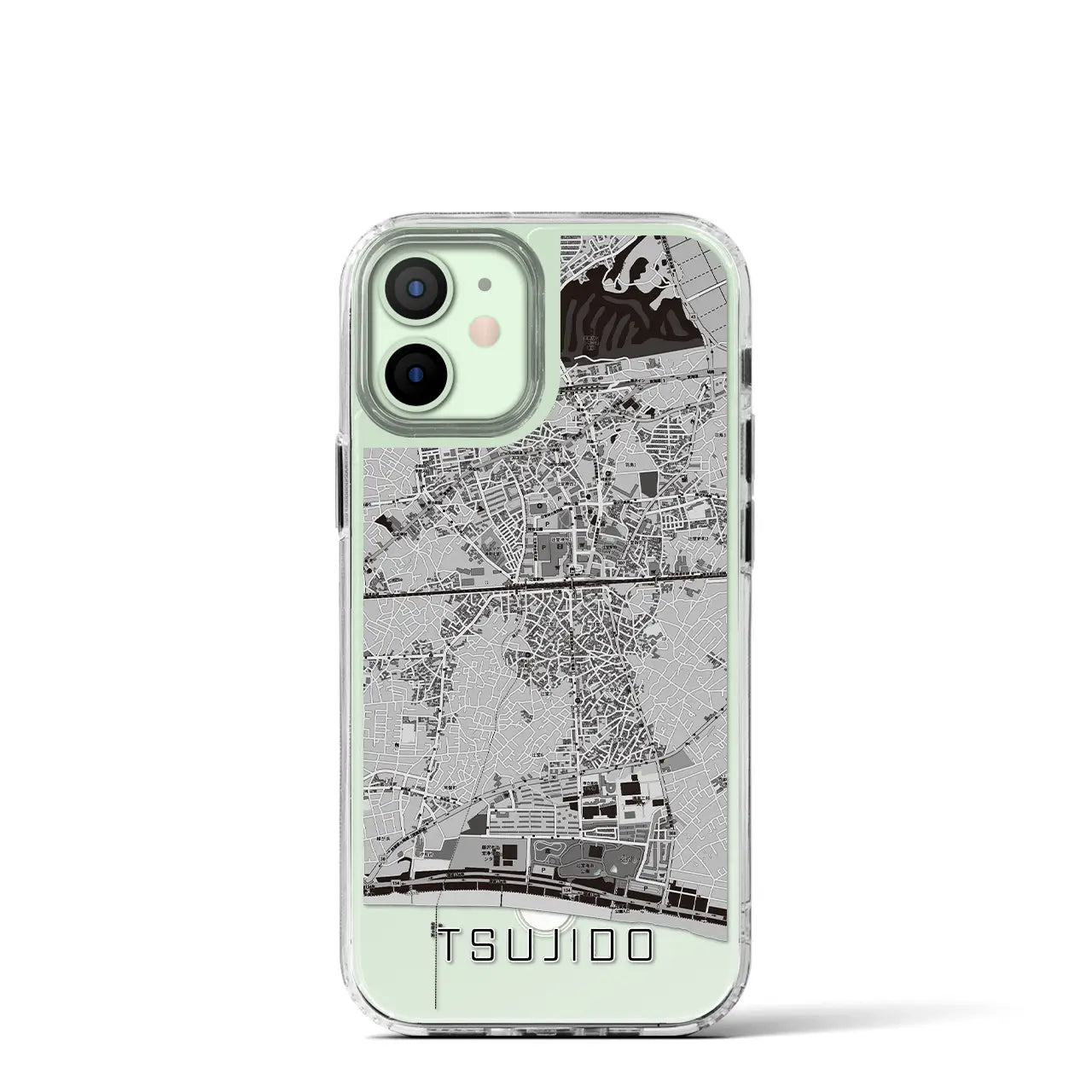 【辻堂(神奈川県)】地図柄iPhoneケース(MagSafeタイプ)