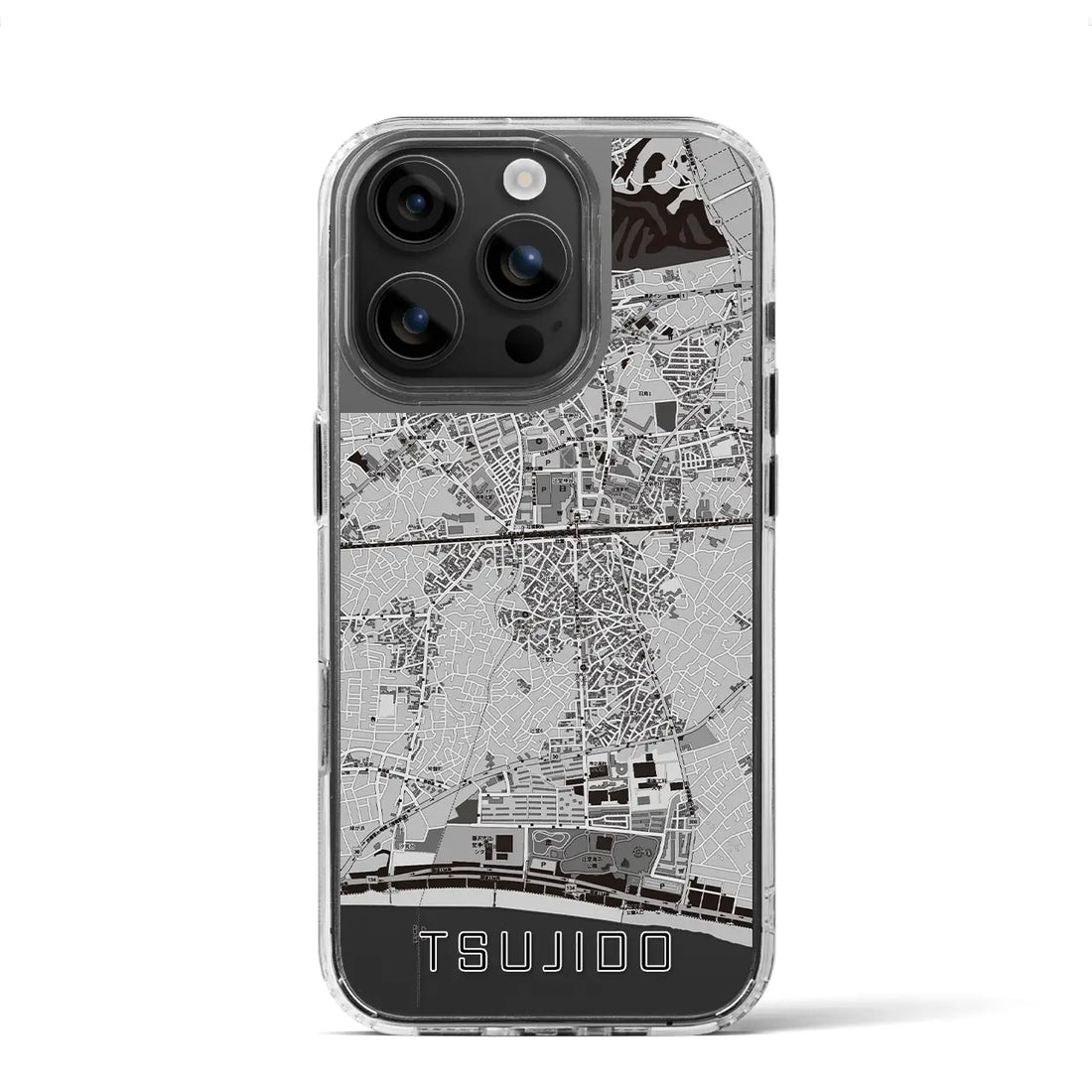 【辻堂(神奈川県)】地図柄iPhoneケース(MagSafeタイプ)