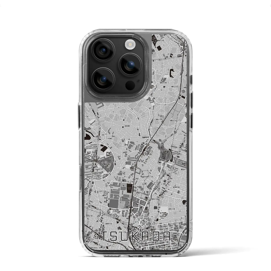 【塚田(千葉県)】地図柄iPhoneケース(MagSafeタイプ)
