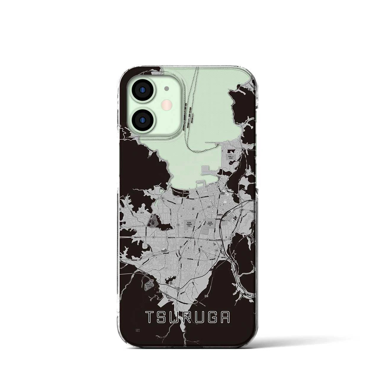 【敦賀(福井県)】地図柄iPhoneケース(クリアタイプ)