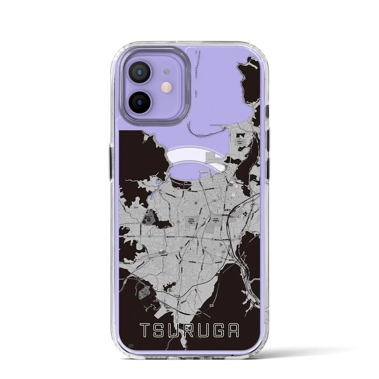 【敦賀(福井県)】地図柄iPhoneケース(MagSafeタイプ)