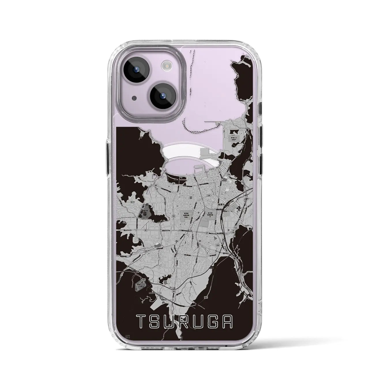 【敦賀(福井県)】地図柄iPhoneケース(MagSafeタイプ)