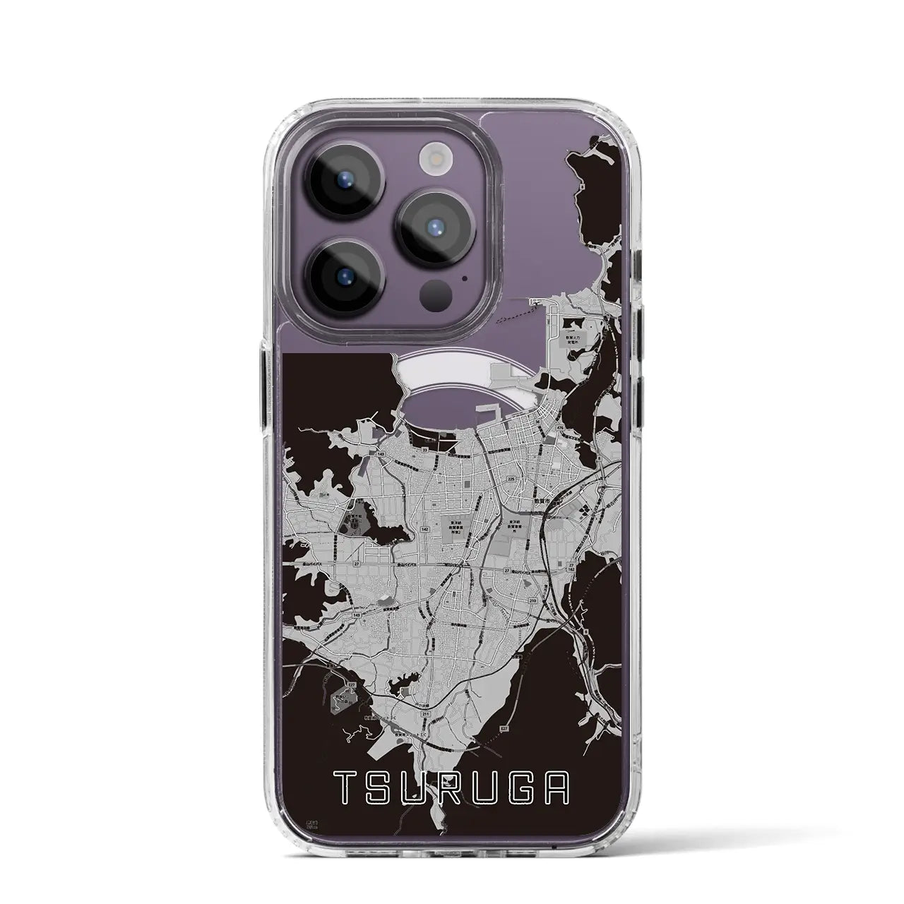 【敦賀(福井県)】地図柄iPhoneケース(MagSafeタイプ)