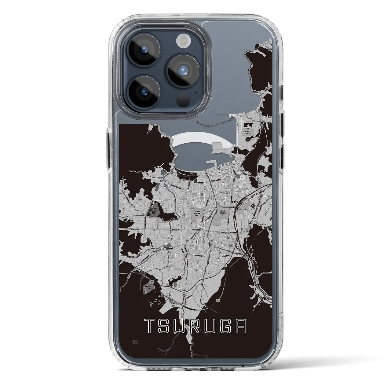 【敦賀(福井県)】地図柄iPhoneケース(MagSafeタイプ)