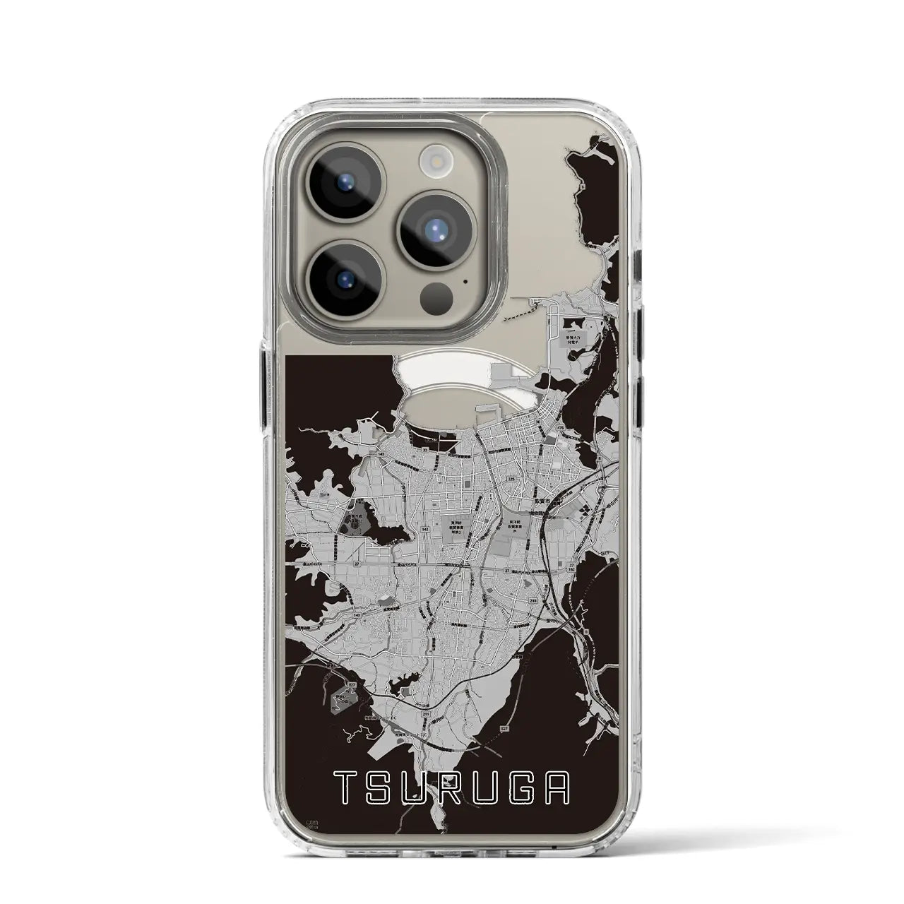 【敦賀(福井県)】地図柄iPhoneケース(MagSafeタイプ)