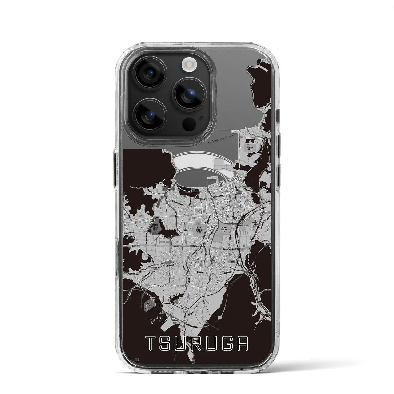 【敦賀(福井県)】地図柄iPhoneケース(MagSafeタイプ)