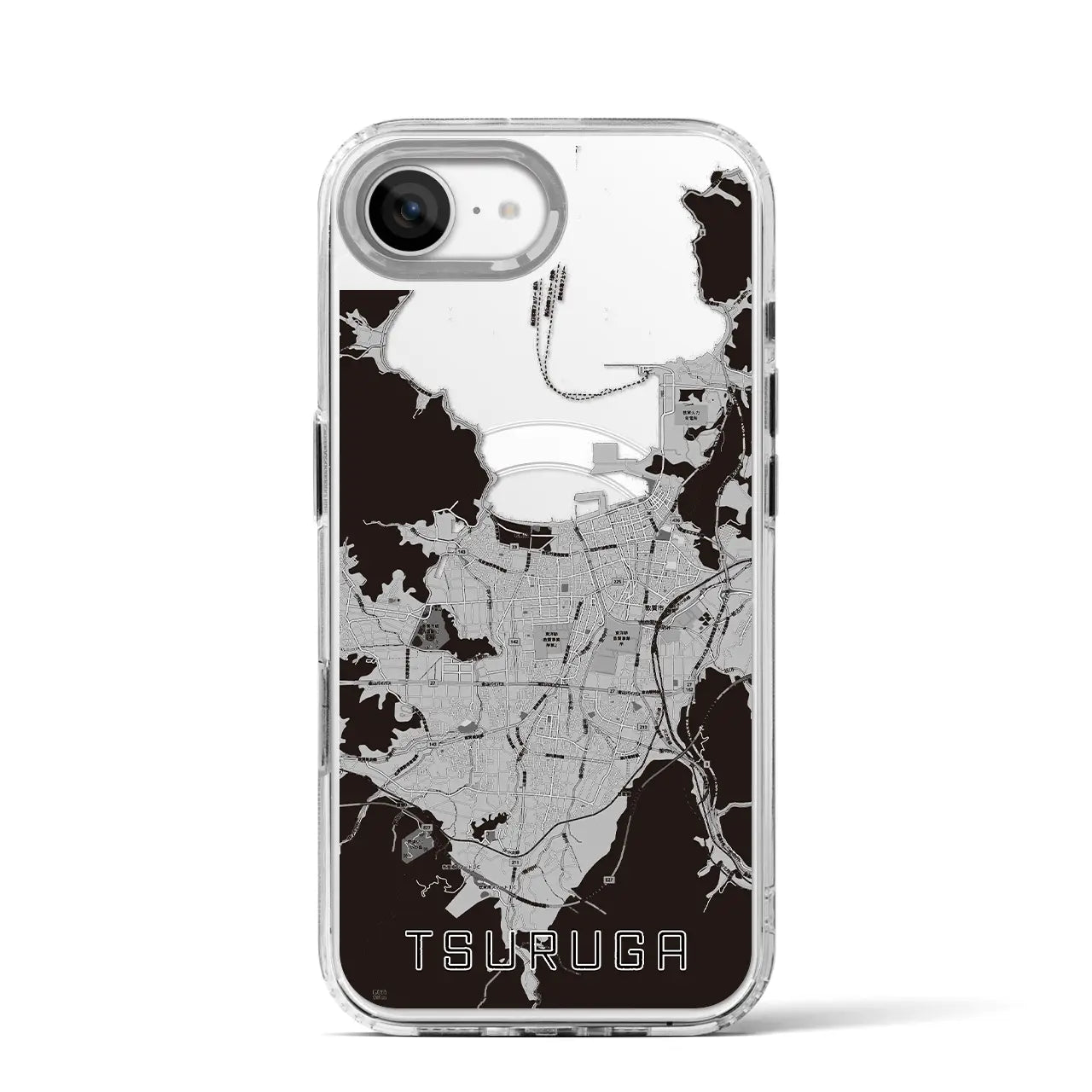 【敦賀(福井県)】地図柄iPhoneケース(MagSafeタイプ)