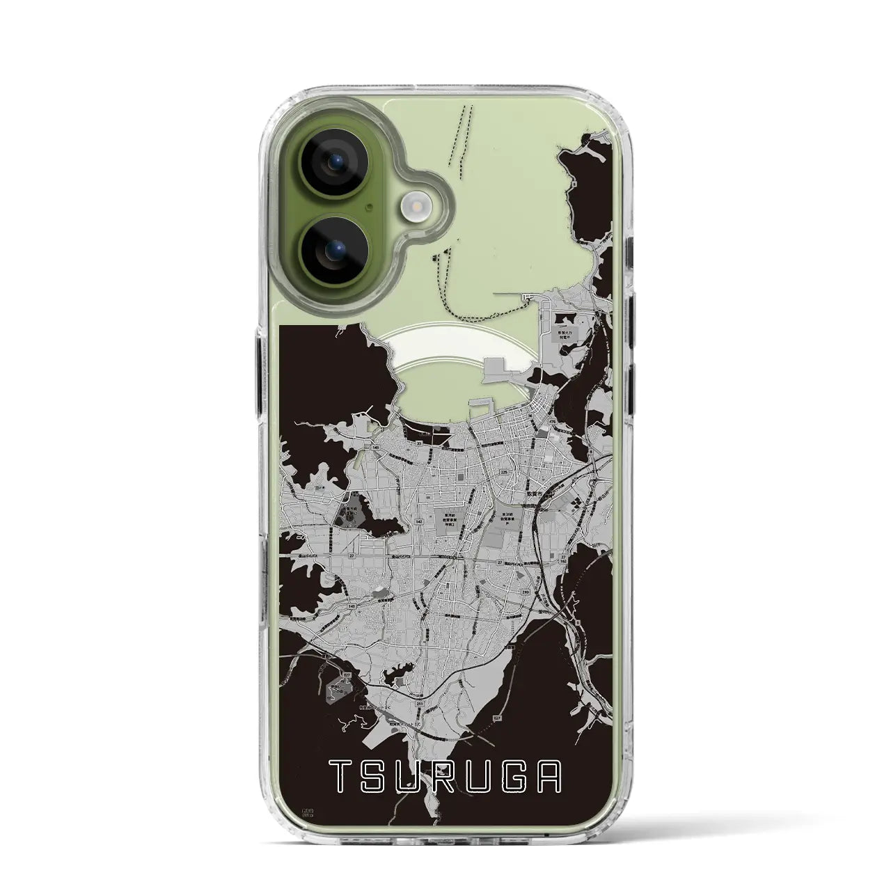 【敦賀(福井県)】地図柄iPhoneケース(MagSafeタイプ)