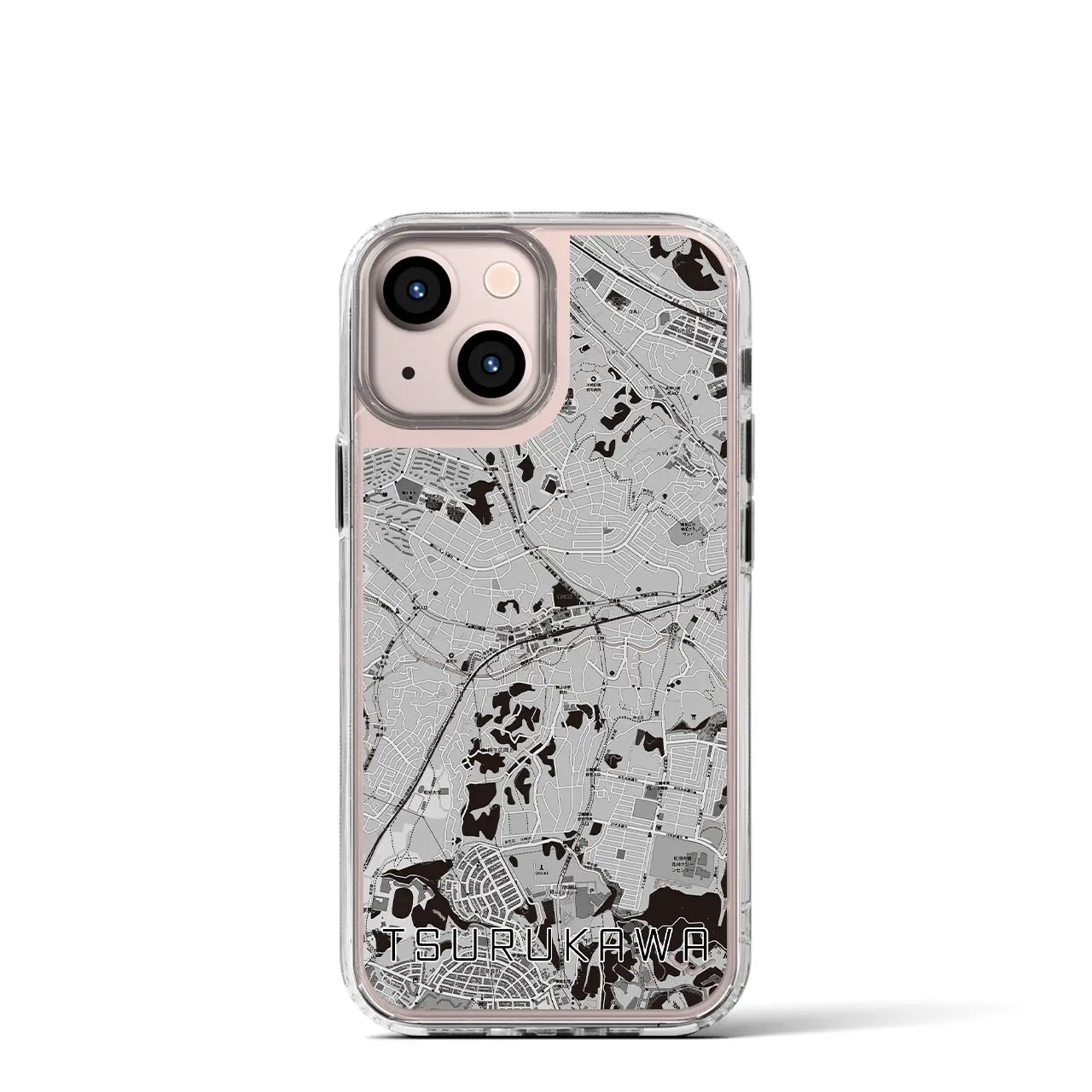 【鶴川(東京都)】地図柄iPhoneケース(MagSafeタイプ)