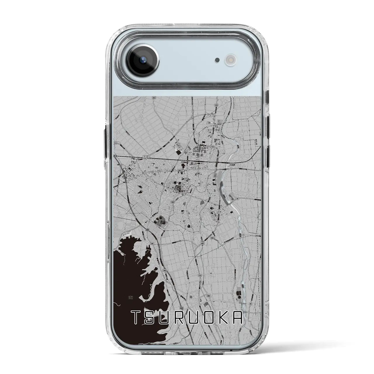 【鶴岡(山形県)】地図柄iPhoneケース(MagSafeタイプ)