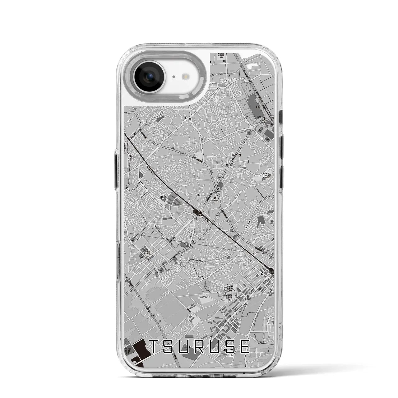 【鶴瀬(埼玉県)】地図柄iPhoneケース(MagSafeタイプ)