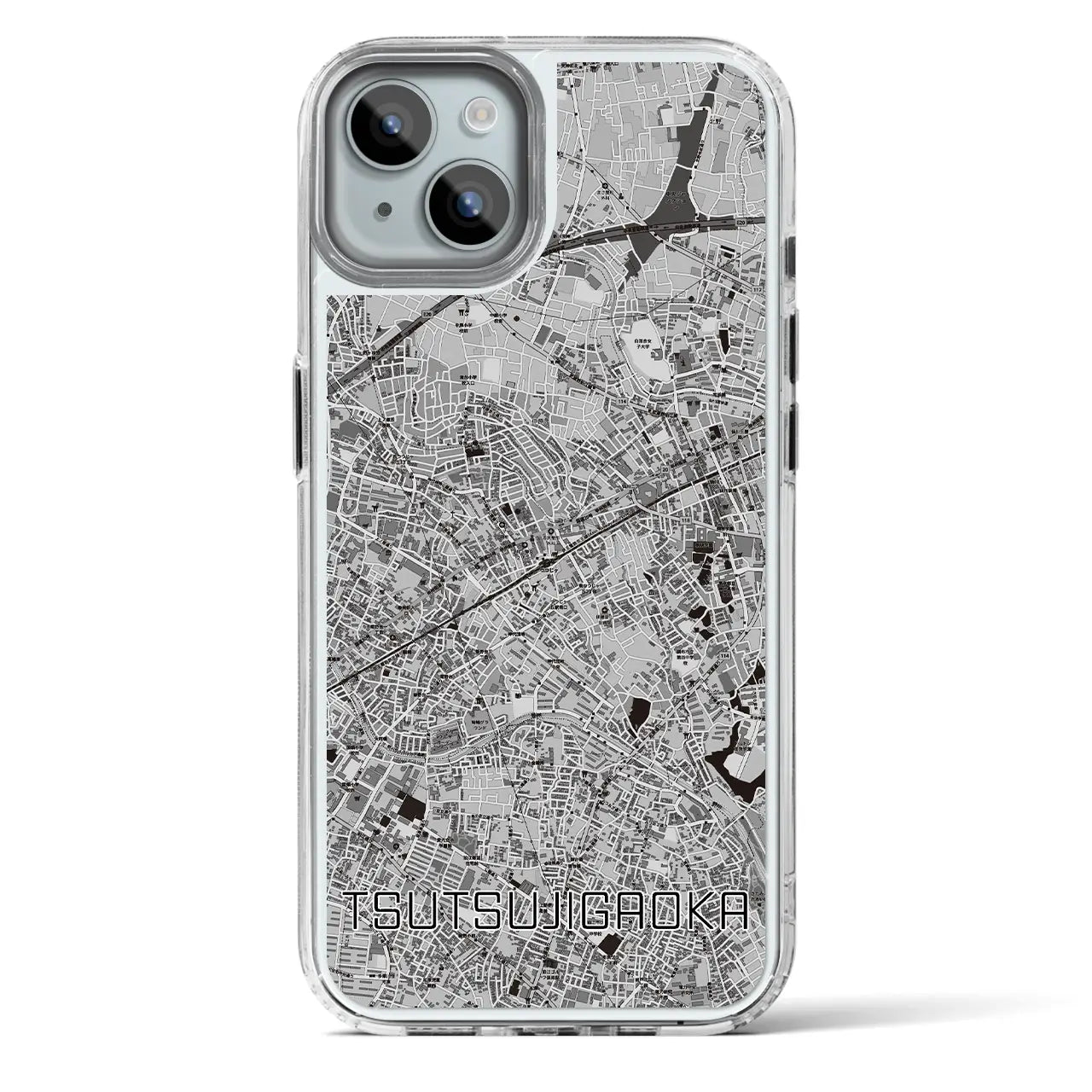 【つつじヶ丘(東京都)】地図柄iPhoneケース(MagSafeタイプ)