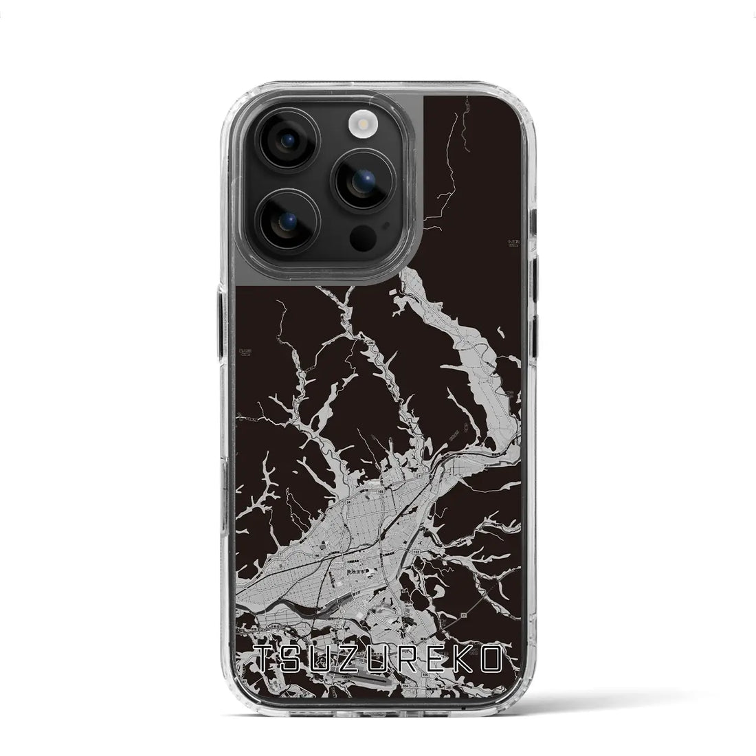 【綴子(秋田県)】地図柄iPhoneケース(MagSafeタイプ)