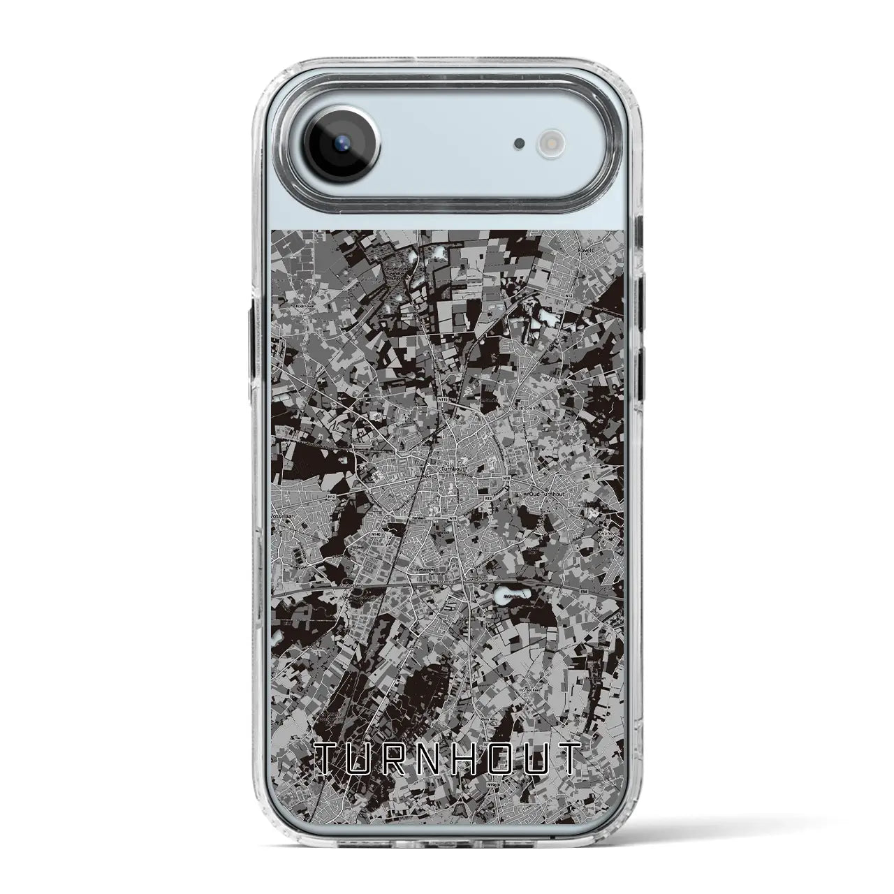 【トゥルンハウト(ベルギー)】地図柄iPhoneケース(MagSafeタイプ)