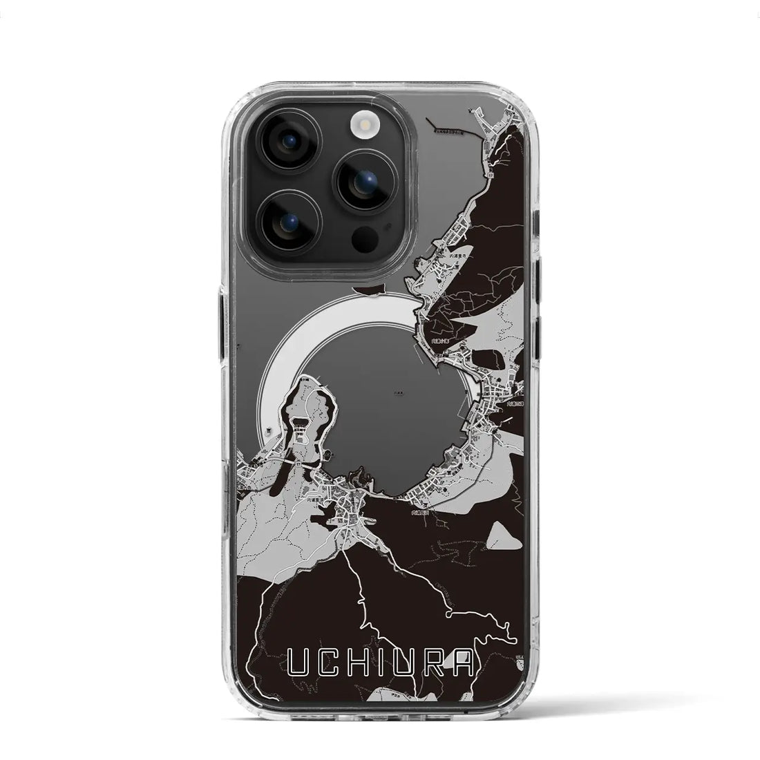 【内浦(静岡県)】地図柄iPhoneケース(MagSafeタイプ)